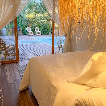 Habitacion Luxury Loto En La Casa De La Wii En Mendihuaca, A 10 Minutos Del Parque Tayrona